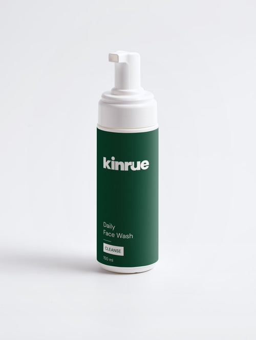 Kinrue Daily Face Wash — updated Kinrue packaging